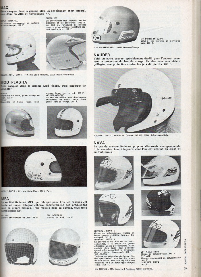 la couleur des casques