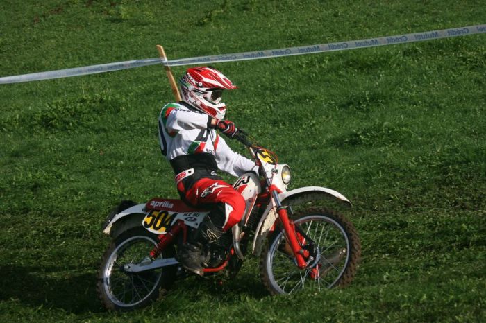 Fredrx et la petite aprilia 80 RX
