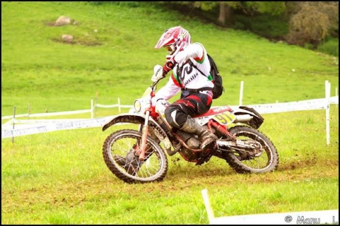 Fredrx et la petite aprilia 80 RX