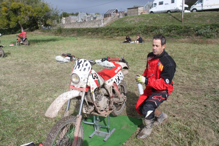 Fredrx et la petite aprilia 80 RX